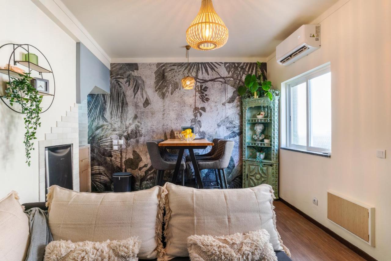 Arty Vintage Townhouse With Rooftop Shower & Sun Loungers Olhao Exterior photo